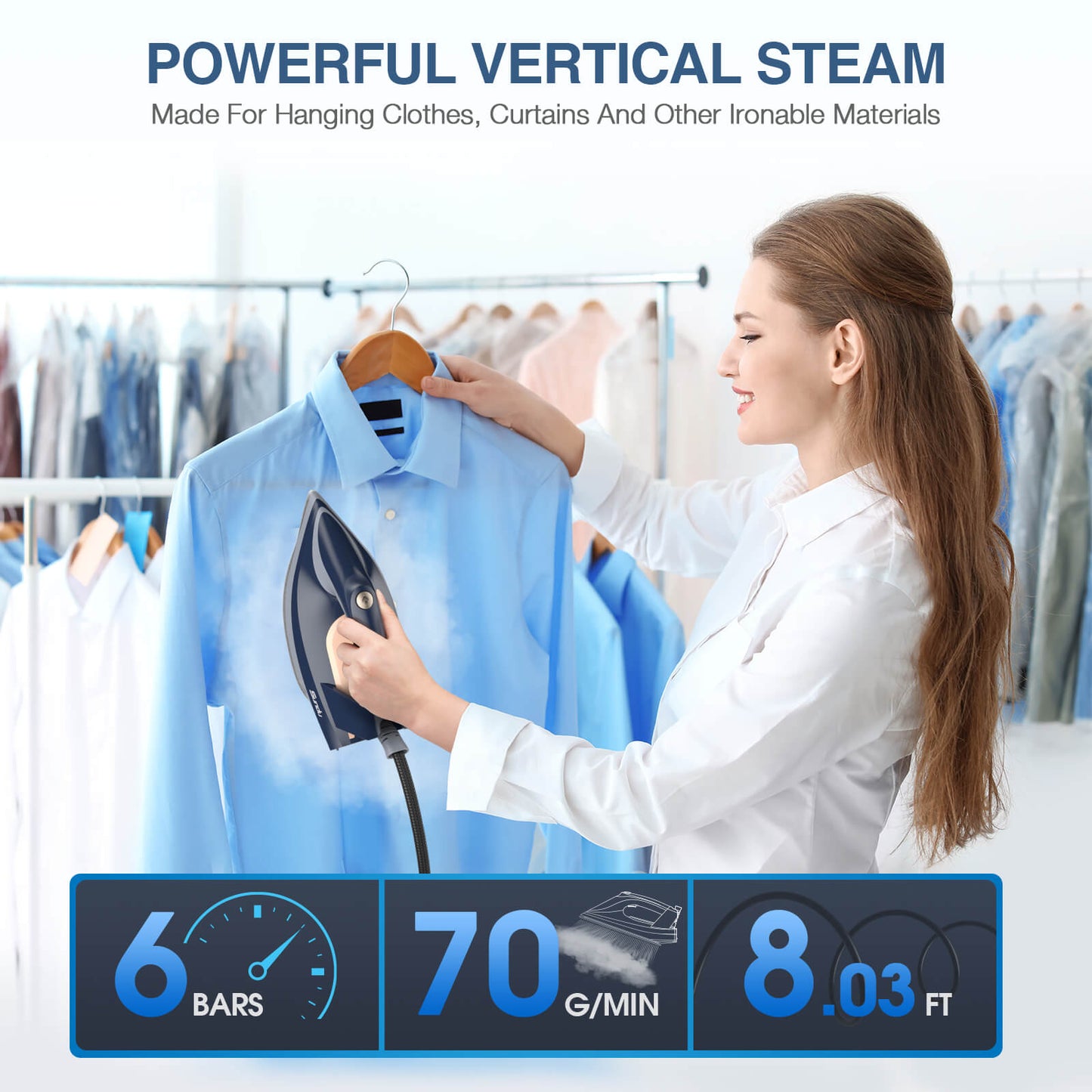 Sundu Pro Steam Station with Ceramic Soleplate