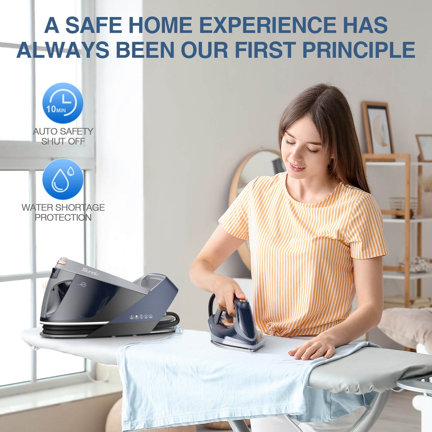 Sundu Pro Steam Station with Ceramic Soleplate