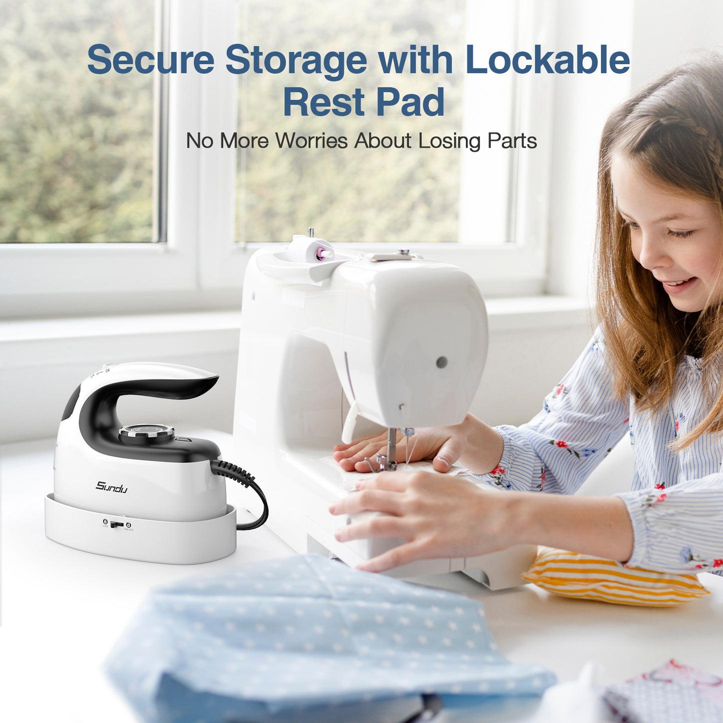 Sundu Mini Portable Steam Iron for Travel