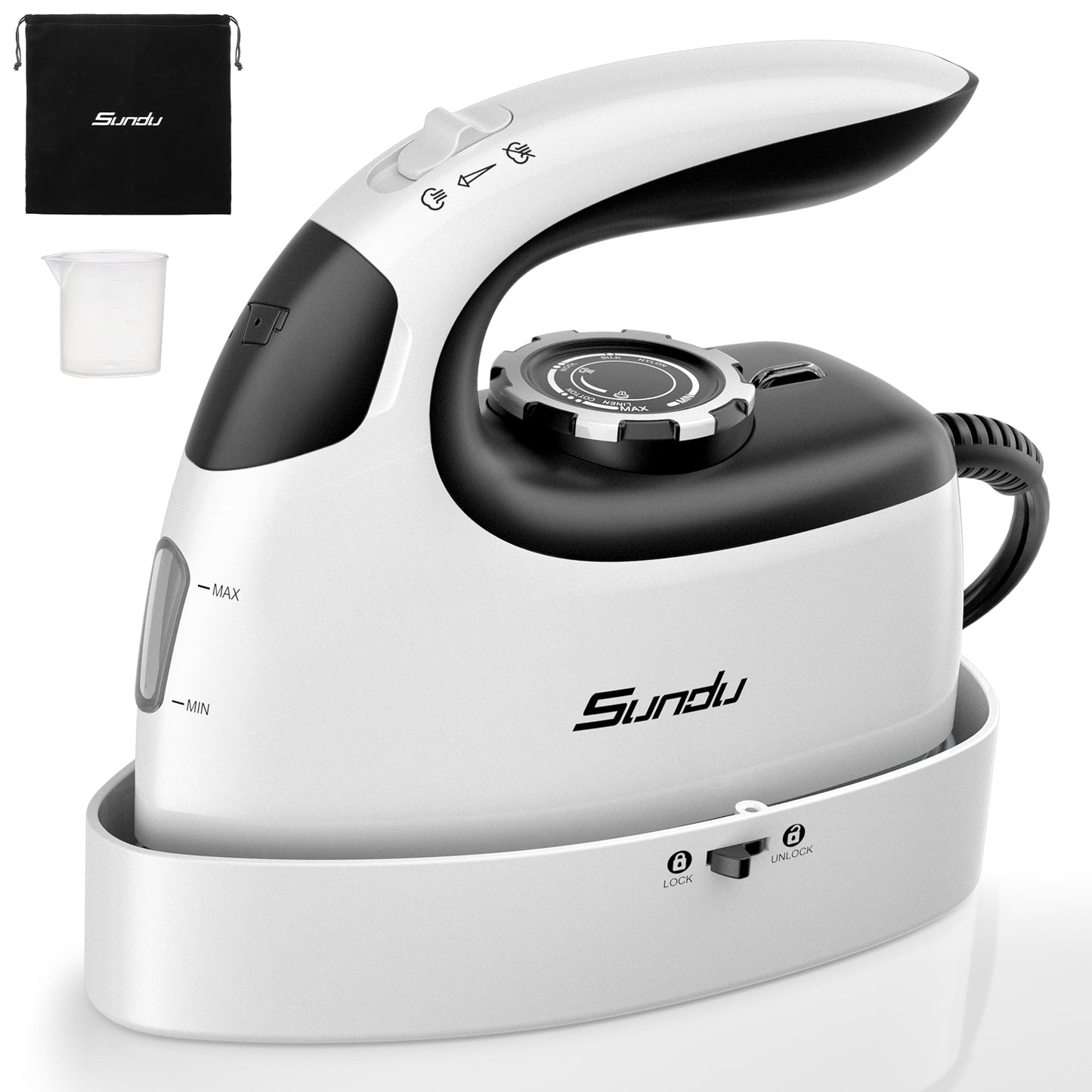 Sundu Mini Portable Steam Iron for Travel