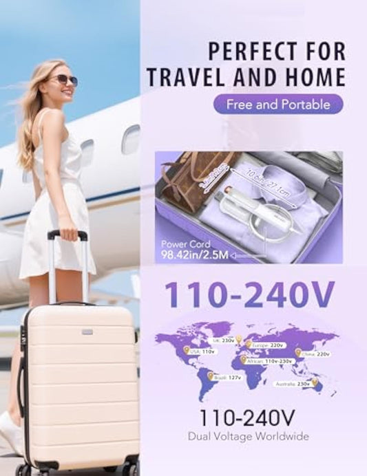 Sundu 2-in-1 Travel Steamer & Iron | 20-Min Continuous Steam