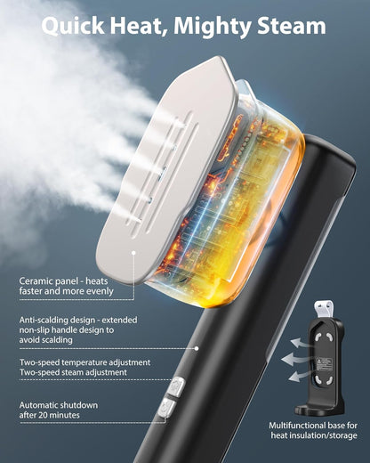 Sundu 15s Fast-Heat Dual Voltage Travel Steamer