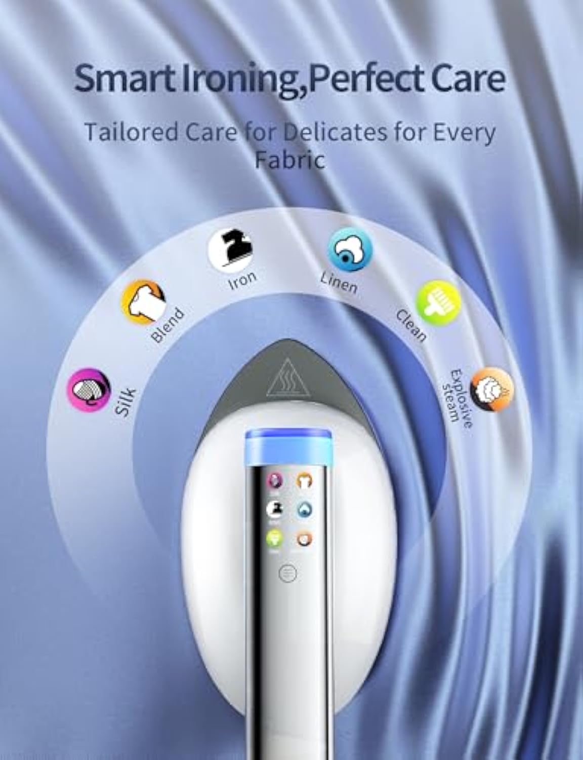 Sundu 1500W 2-in-1 Vertical & Flat Iron Clothes Steamer